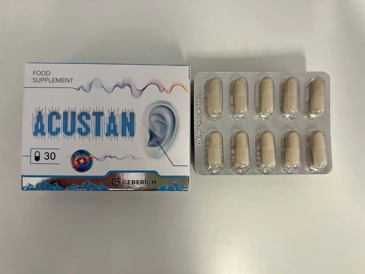 Acustan prodotto ricevuto a casa pagamento consegna